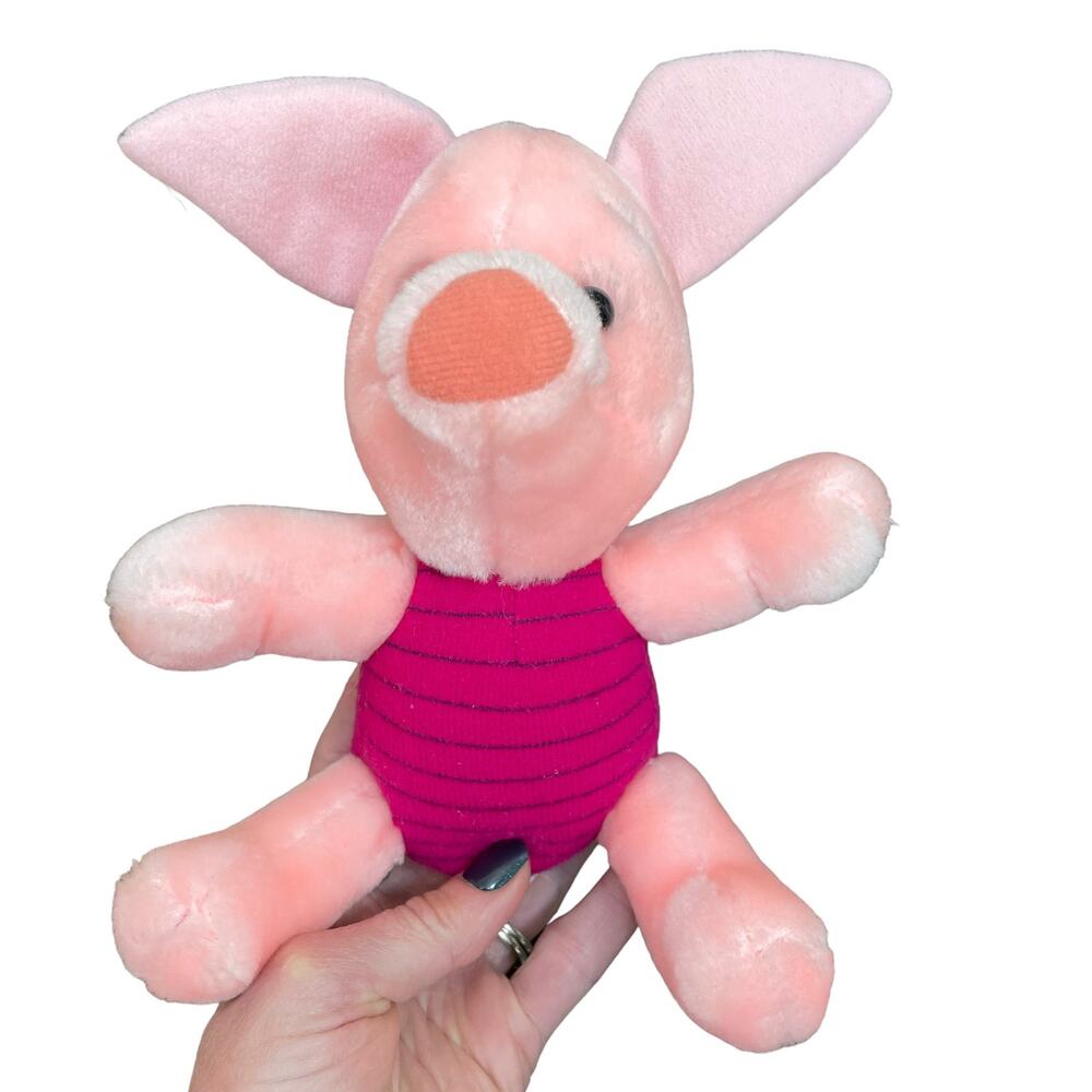 Disneyland Piglet Winnie The Pooh Plush Baby Piglet Pink Stuffed Animal Toy